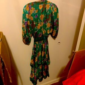Woman’s dress Green Georgette